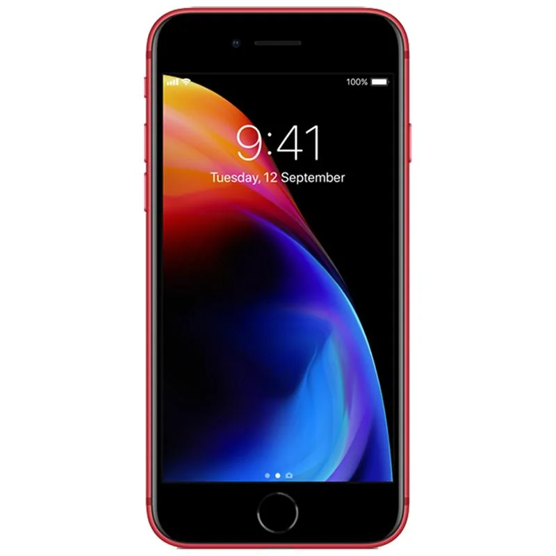 Usado: Iphone 8 256GB Vermelho Muito Bom KaBuM