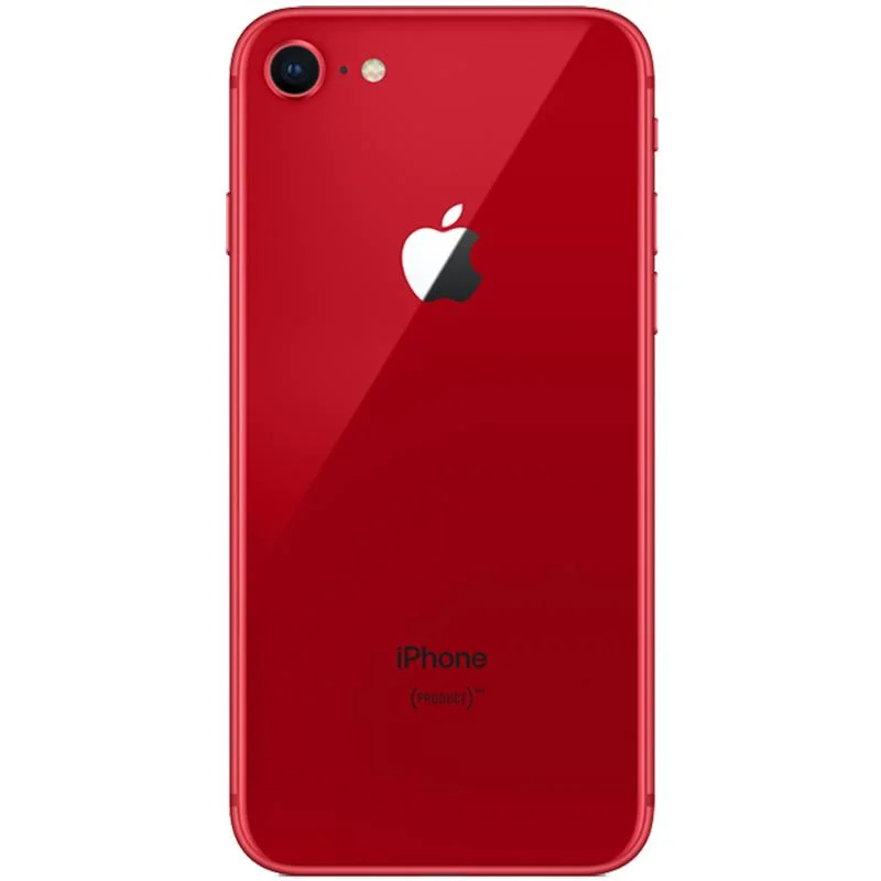 Usado: Iphone 8 256GB Vermelho Muito Bom KaBuM