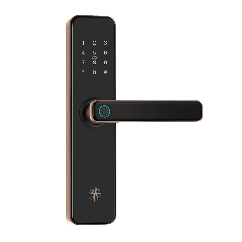Fechadura Digital Vsl-11 Vitallys, Smark Lock, Bronze