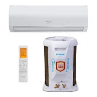 Ar-condicionado Split Springer Midea Airvolution, 22000 BTUs, High Wall, Fixo, Só Frio, 220v - 42affci22s5/38tfci22s5