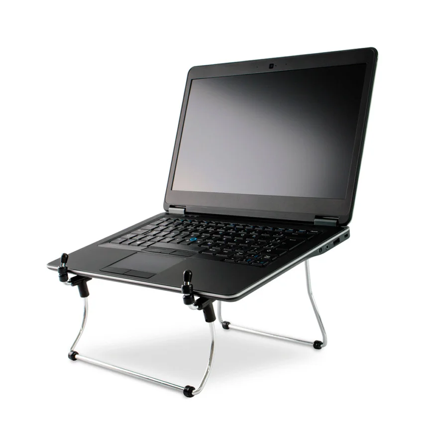 Imagem 4 de 5 do produto Suporte Reliza Steel Chromo, Para Notebook, Ergonômico, Suporta Até 20kKG, Chromado - 009617