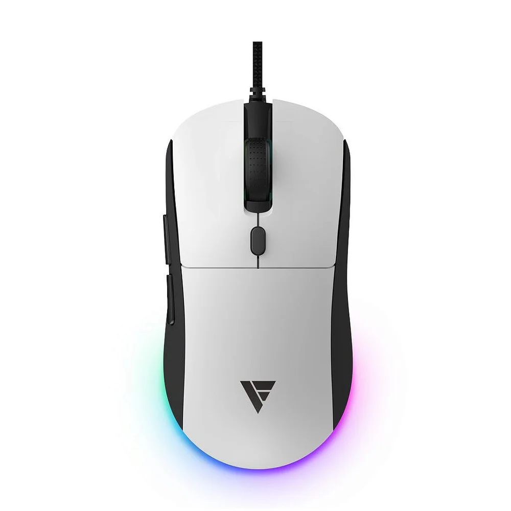 Mouse Com Fio Force One Orion, 20.000 DPI, RGB, USB Mouse Com Fio Force One Orion, 20.000 DPI, RGB, USB