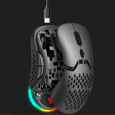 Mouse Force One LYNX, 19.000 DPI, RGB,  Wireless, até 70h