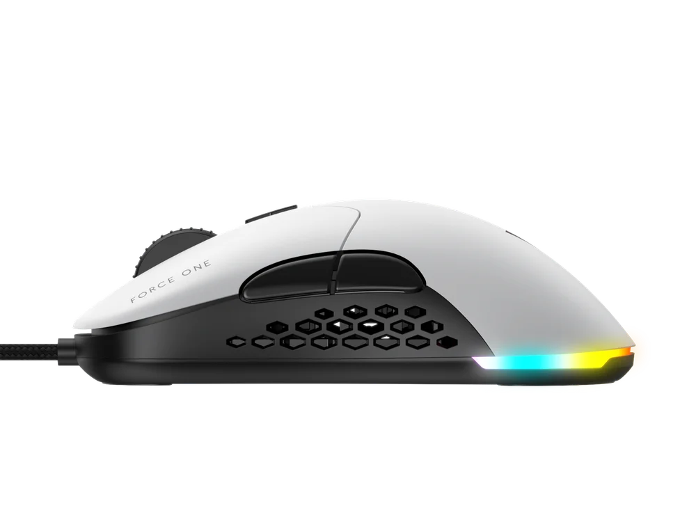 Imagem 2 de 5 do produto Mouse Force One LYNX, 19.000 DPI, RGB,  Wireless, até 70h