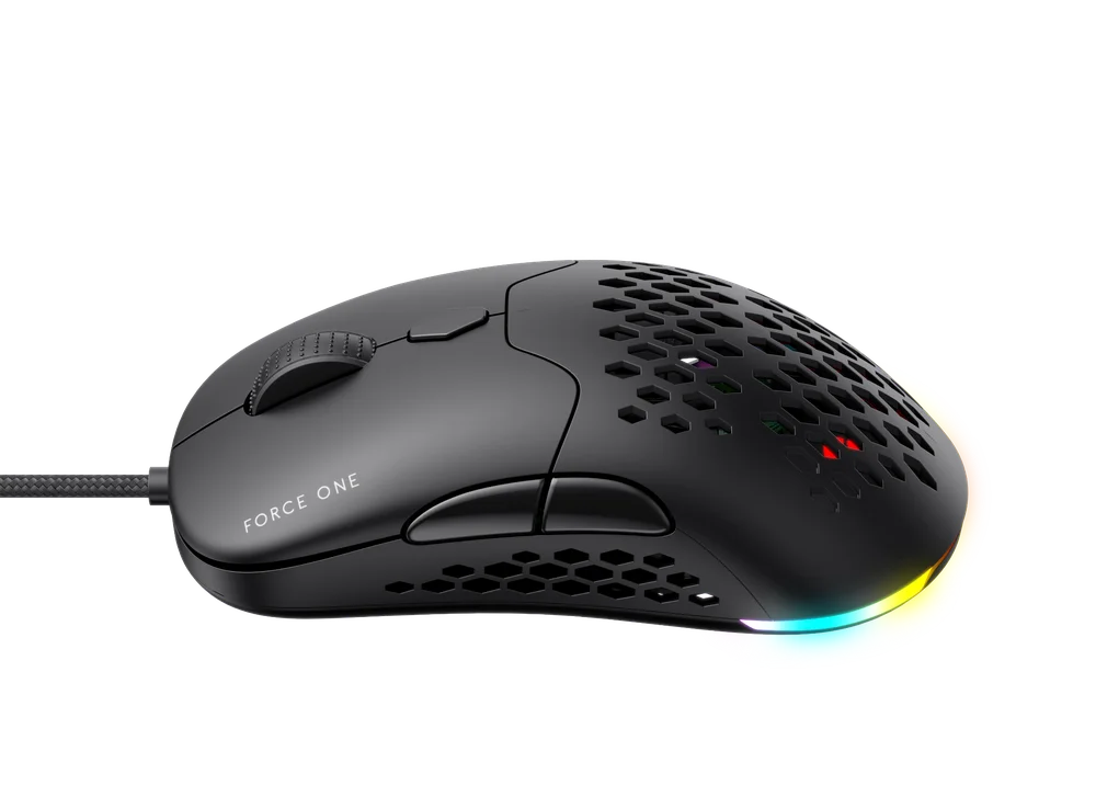 Imagem 4 de 5 do produto Mouse Force One LYNX, 19.000 DPI, RGB,  Wireless, até 70h