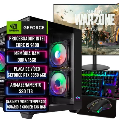 PC Gamer Advancedtech Completo 16GB KaBuM