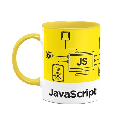 Caneca Dev - Js Javascript B-yellow