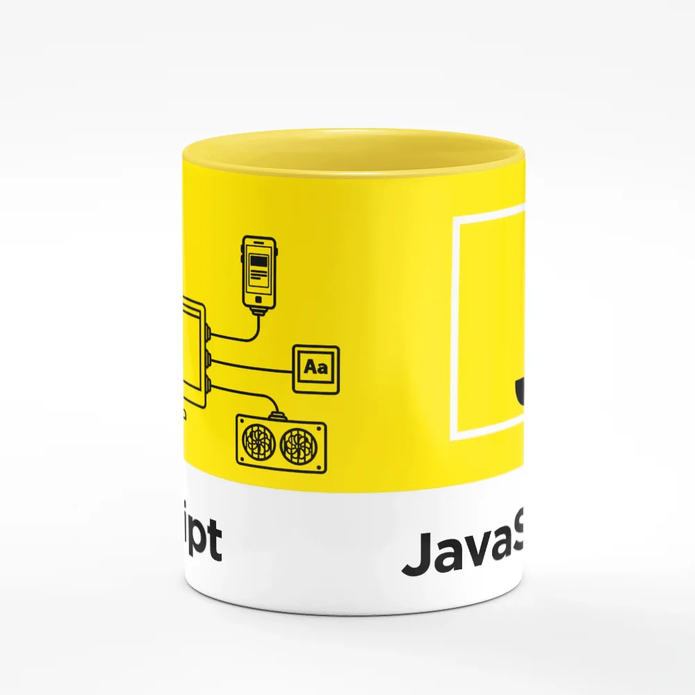 Imagem 3 de 3 do produto Caneca Dev - Js Javascript B-yellow