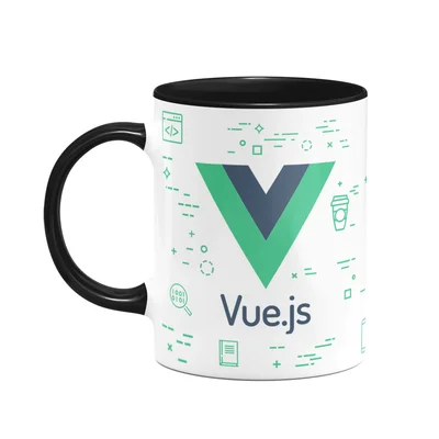 Caneca Dev - Vue Js - B-black