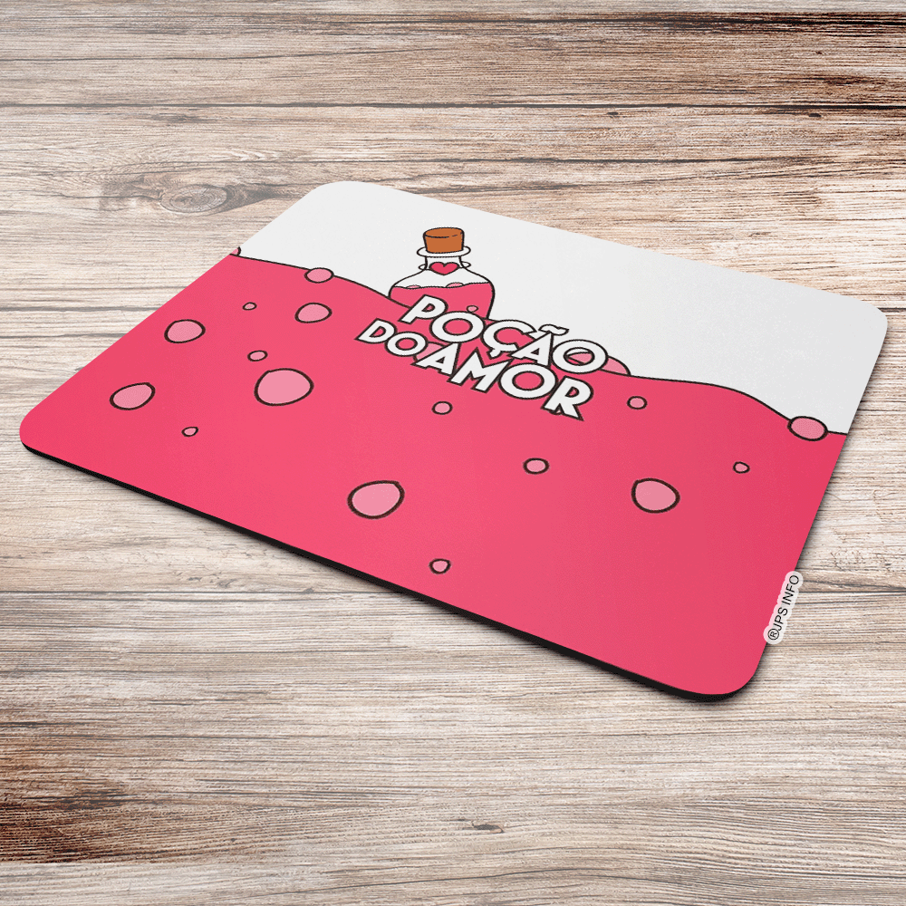 Mouse Pad Divertido - Poção Do Amor Mouse Pad Divertido - Poção Do Amor