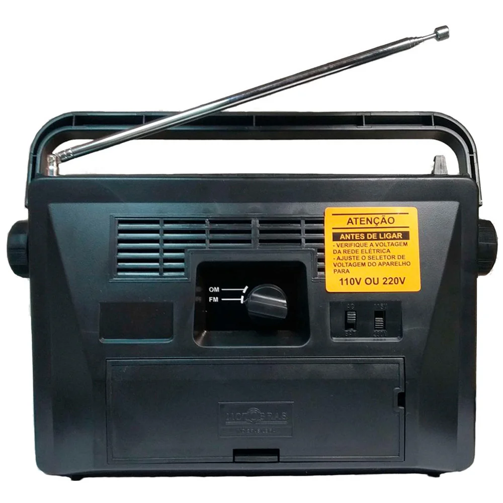 Imagem 5 de 5 do produto Rádio Portátil Motobrás 2fxs Am Fm Rmpft21ac/22ac