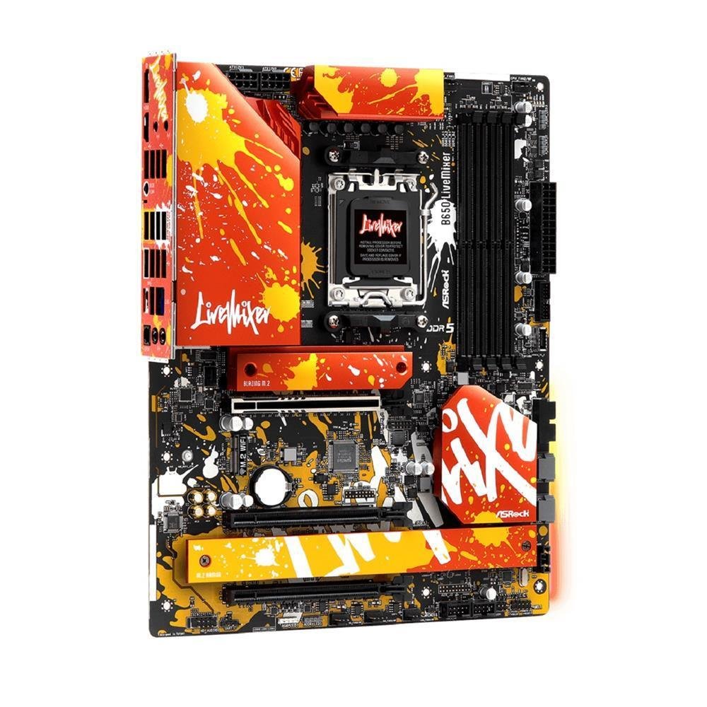 Placa Me Asrock B650 Livemixer AMD Am5 ATXDDR5