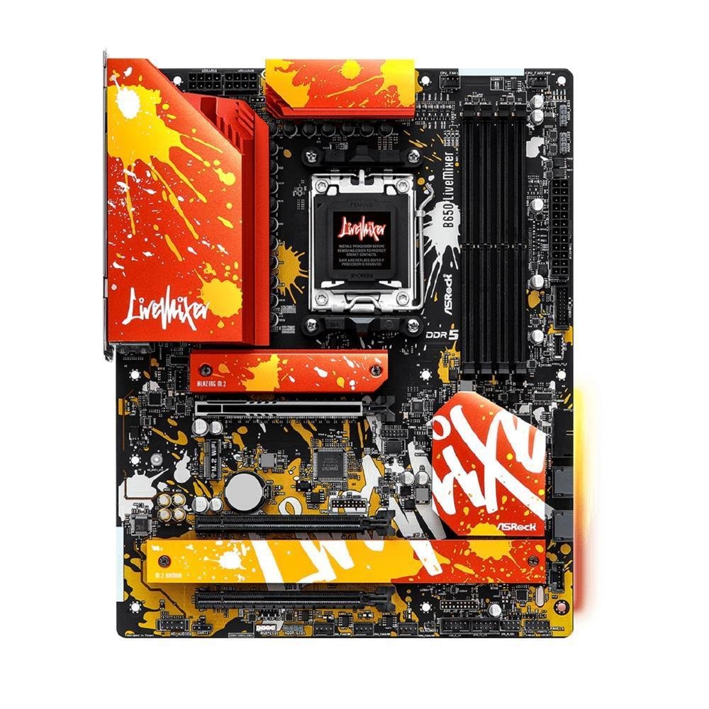 Placa Me Asrock B650 Livemixer AMD Am5 ATXDDR5