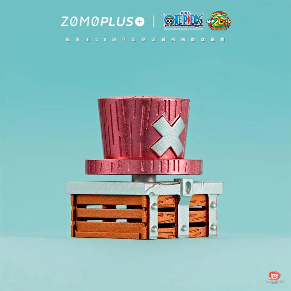 Imagem 3 de 5 do produto Keycap Tecla Gamer Cherry Zomoplus One Piece Choppers Hat