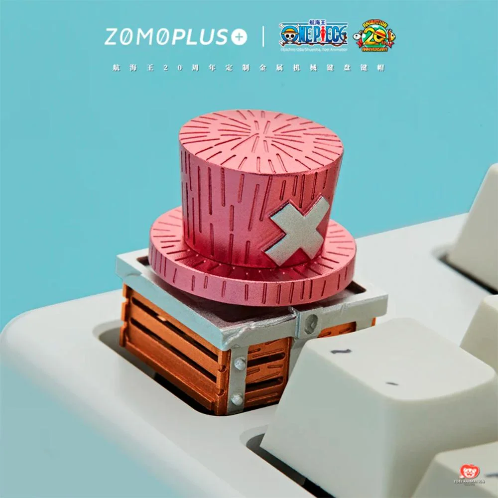 Imagem 4 de 5 do produto Keycap Tecla Gamer Cherry Zomoplus One Piece Choppers Hat