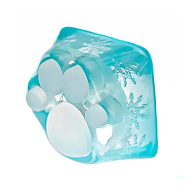 Tecla Gamer Zomoplus Kitty Paw Tiffnay , de Gatinho em Resina 3D, e Silicone