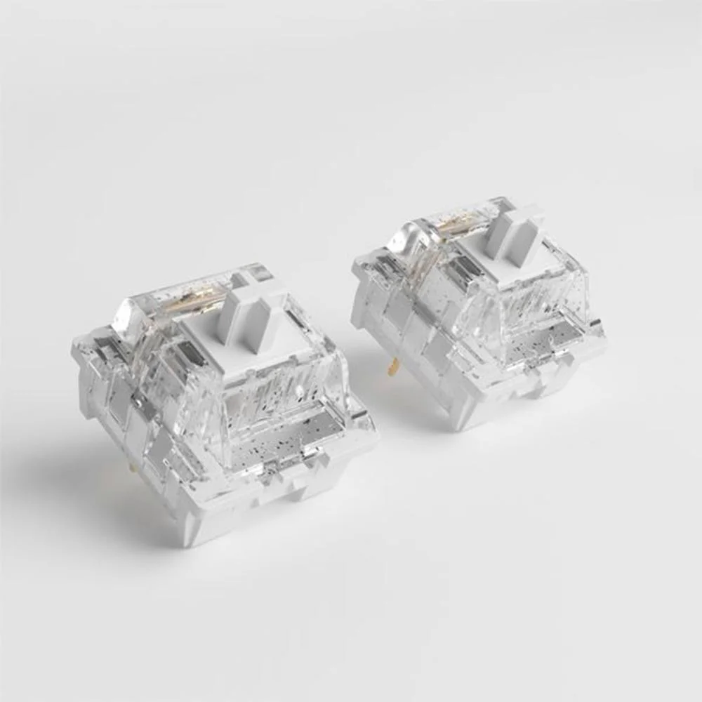 Imagem 2 de 5 do produto Switch De Teclado Akko Wine White Tátil Kit Com 45 Unidades