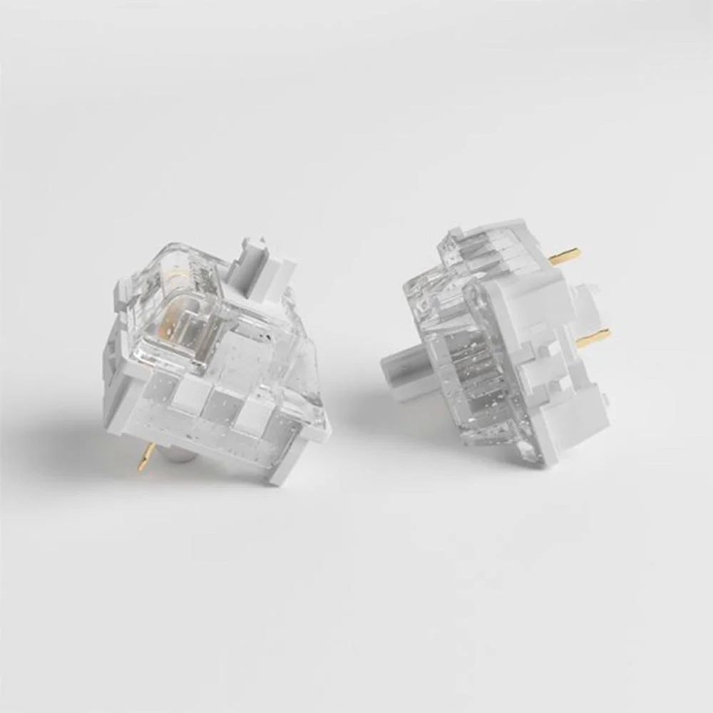Imagem 3 de 5 do produto Switch De Teclado Akko Wine White Tátil Kit Com 45 Unidades