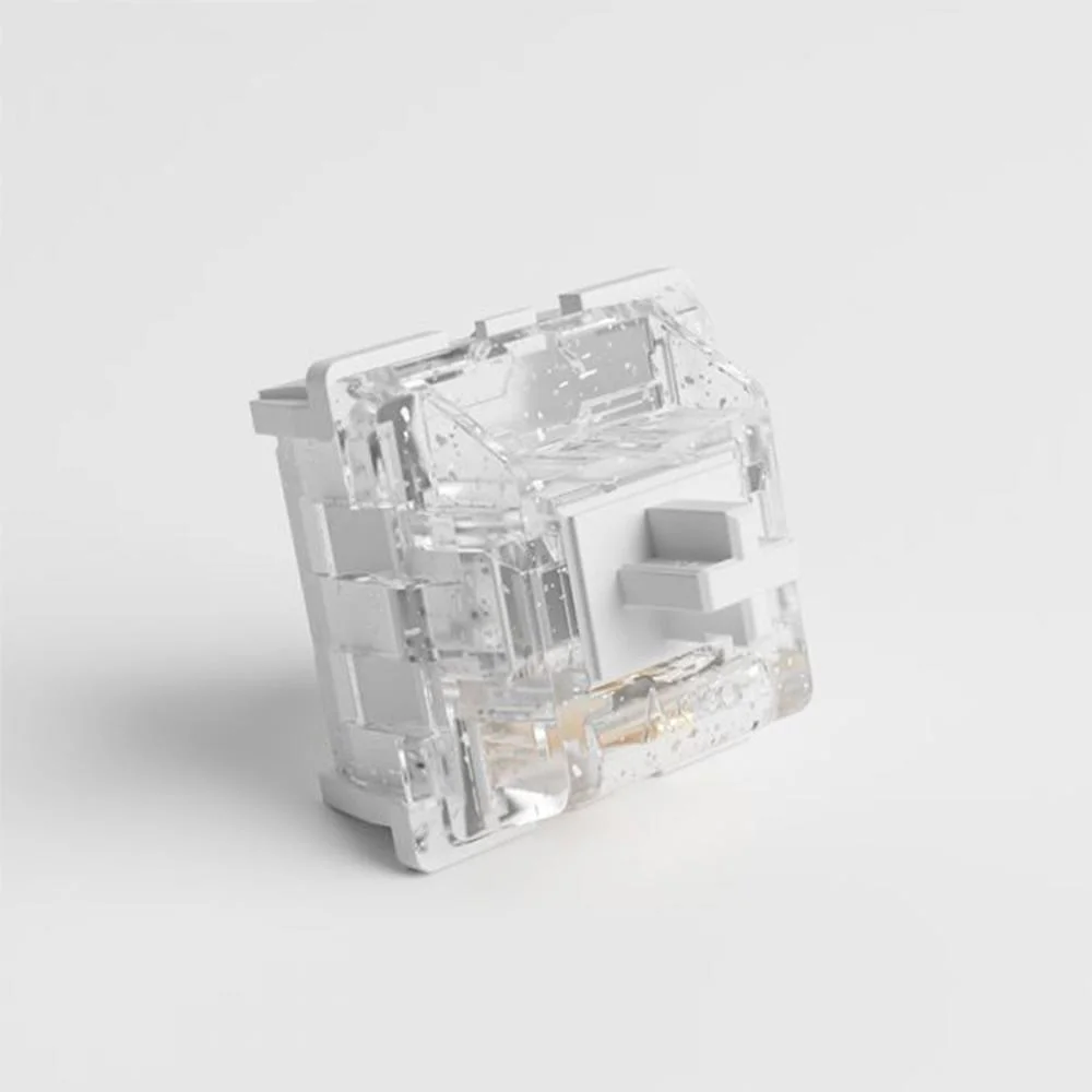 Imagem 4 de 5 do produto Switch De Teclado Akko Wine White Tátil Kit Com 45 Unidades