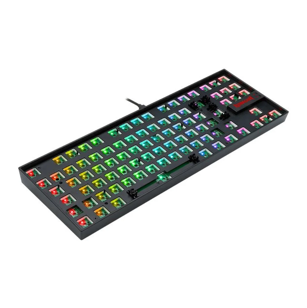 Imagem 5 de 5 do produto Base Para Teclado Mec Redragon Kumara-barebone Edition, RGB, Usb, Black - Rd-bbk552