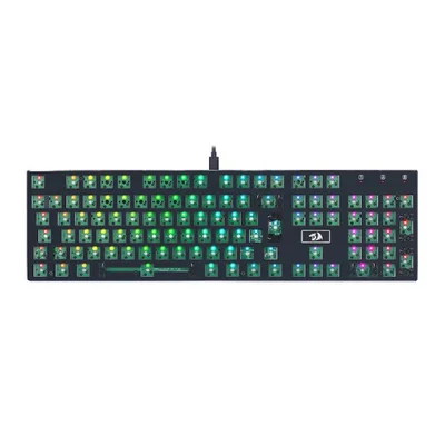 Teclado Redragon Devarajas Barebone Edition Rgb Rd-bbk556 Preto