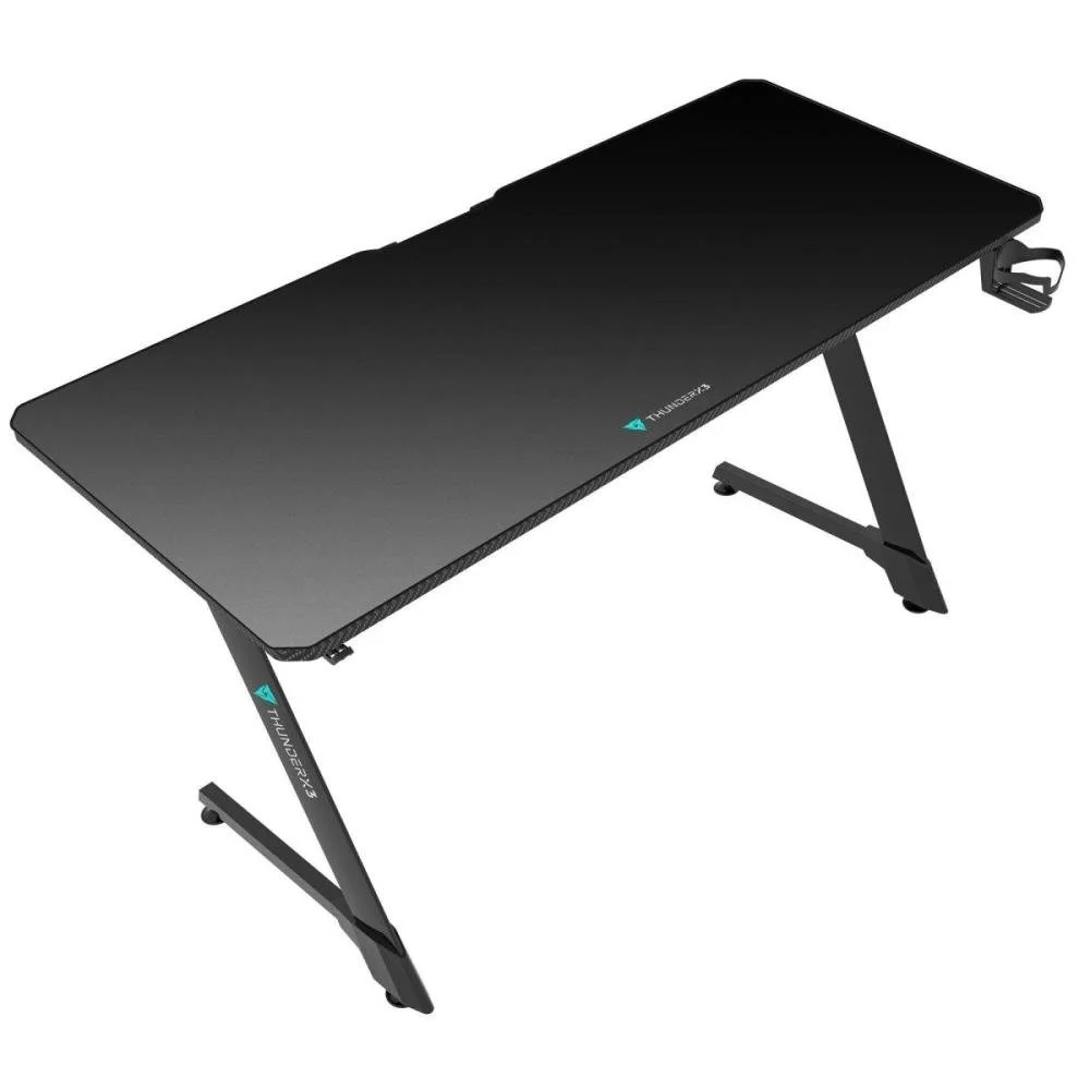 Mesa Gamer Thunderx3 Ed5 140cm Preta KaBuM