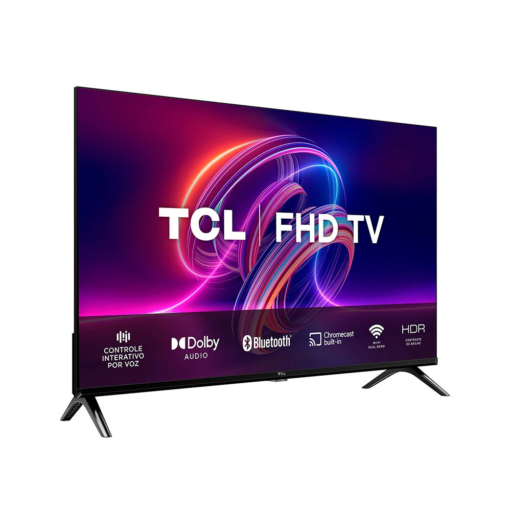 Imagem 3 de 5 do produto Smart TV TCL 43 Polegadas LED Full HD S5400A Android TV WiFi Bluetooth Google Assistente 43S5400A