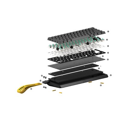 Teclado Mecânico Gamer Wooting 60HE RGB KaBuM