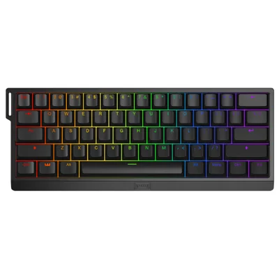 Teclado Mecânico Gamer Wooting 60HE+, RGB, 61 Teclas, Layout 60%, Cabo Removível