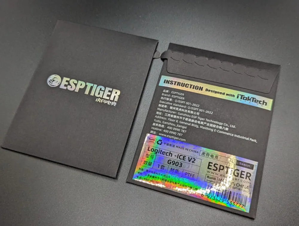 Imagem 4 de 4 do produto Mouse Feet Esports Tiger (g Pro Superlight Ice V2)