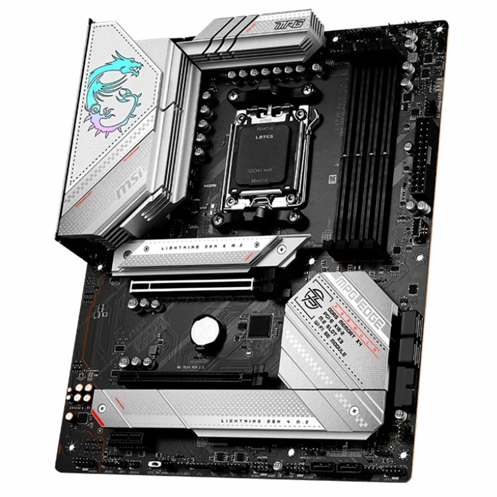Placa Mãe B650 Msi Mpg Edge WIFI, AMD Am5, ATX, DDR5 5
