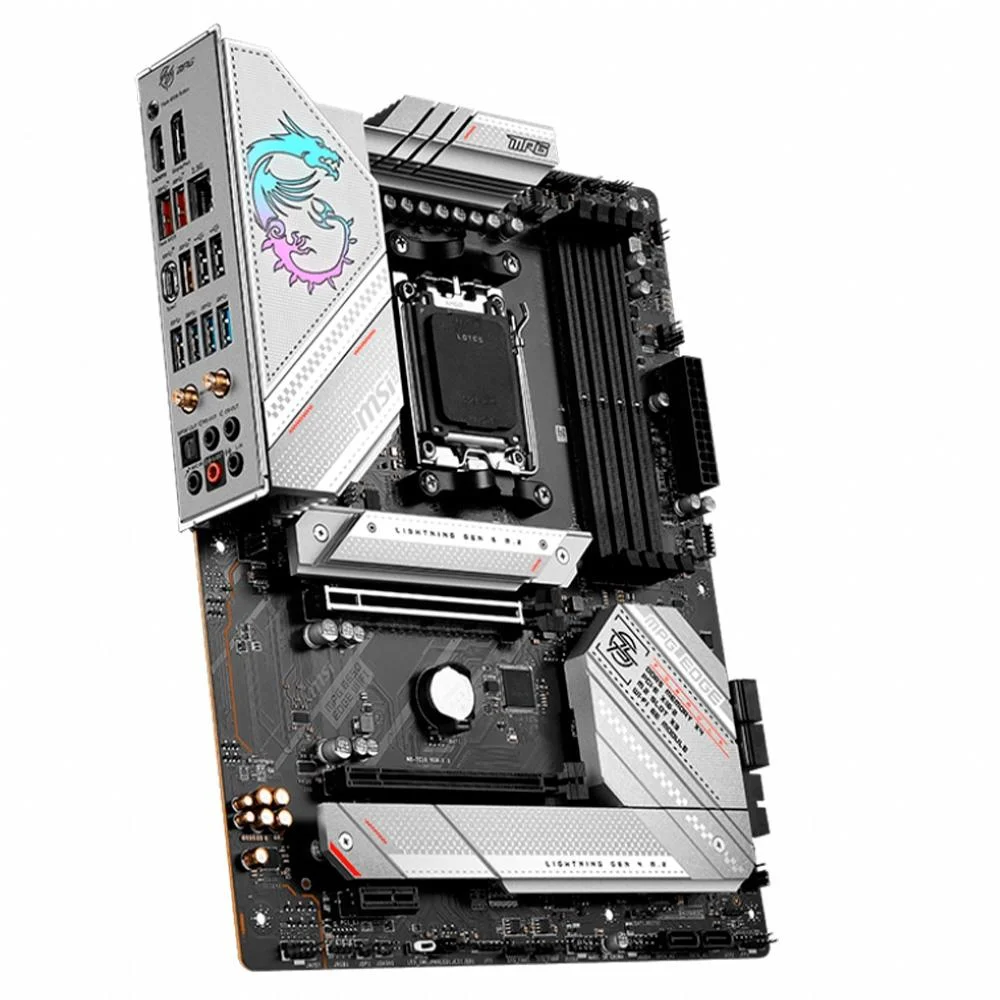 Placa Mãe B650 Msi Mpg Edge WIFI, AMD Am5, ATX, DDR5 6