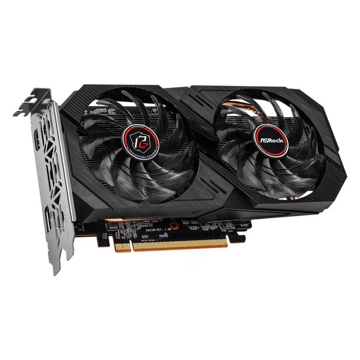 Placa De Vídeo Rx 6500 Xt Gaming D Oc Asrock Radeon Phantom, 4GB, GDDR6, 64 Bit, Dual Fan - 90-ga3dzz-00uanf 5