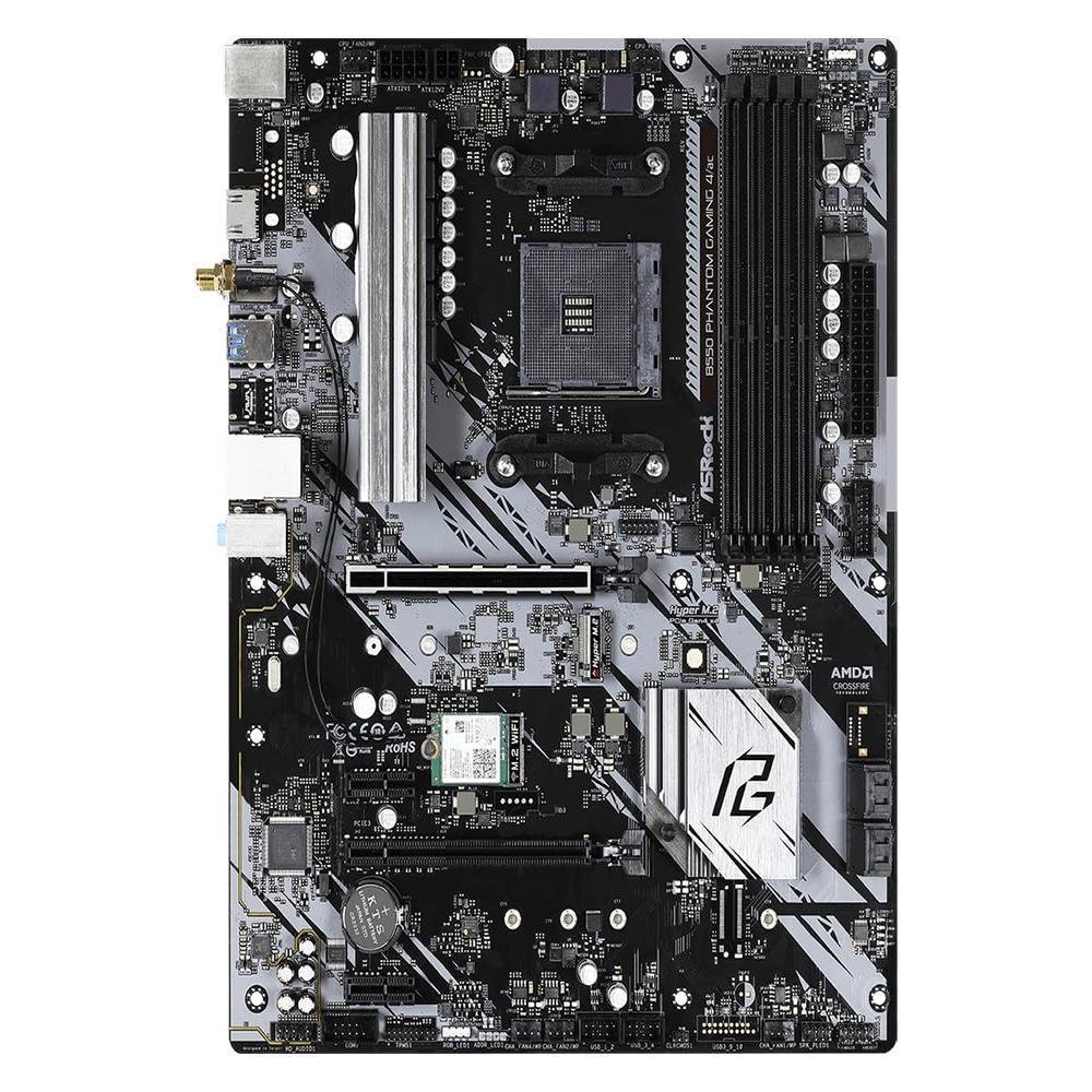 Placa Me Asrock B550 Phantom Gaming 4 KaBuM