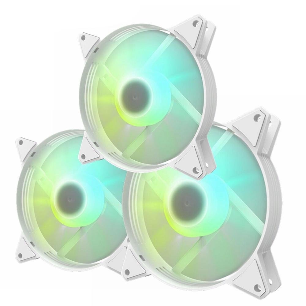 Fan Aigo Darkflash C6ms 3 Em 1 Branco KaBuM