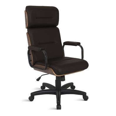 Cadeira De Escritório Caramujo, Eames Presidente, Suporta 120kg, Capa De Madeira