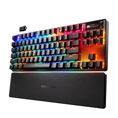 Teclado Gamer Steelseries Apex Pro Tkl 2023, US Layout, Sem Fio
