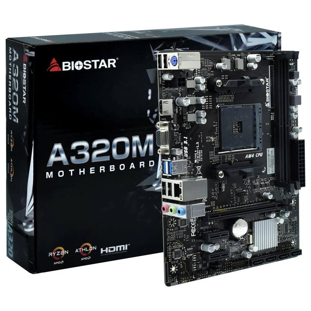 Amd Ryzen Biostar A320mh Price Cpu Biostar Amd A320m Motherboard