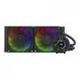 Water Cooler Gamdias Chione P3-240u, RGB, 240mm - Preto, LED