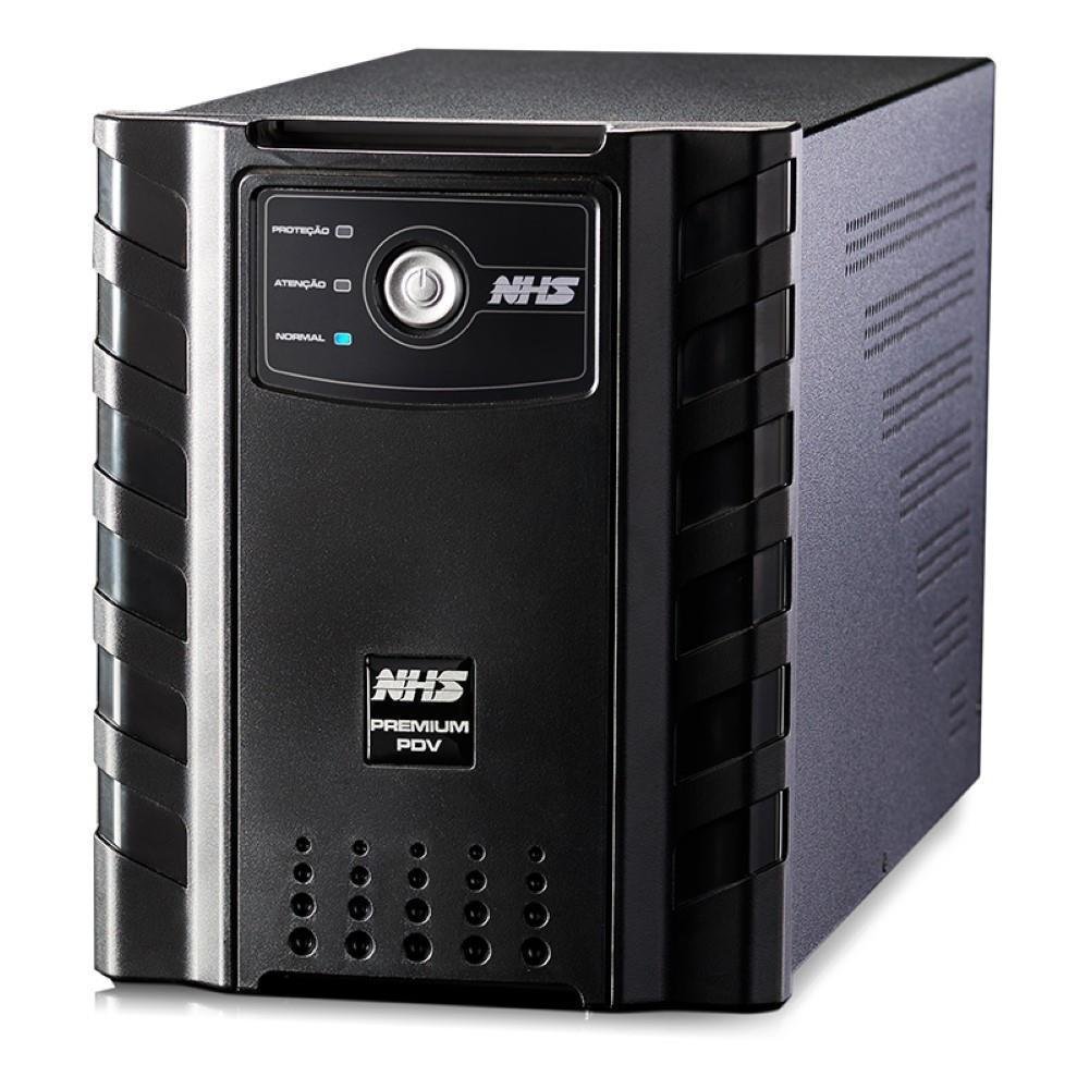 Nobreak Nhs Premium Pdv 600va,bivolt S.220v Ou 120v,jumper Interno,Bateria 2 X 17ah - 90.a1.006401