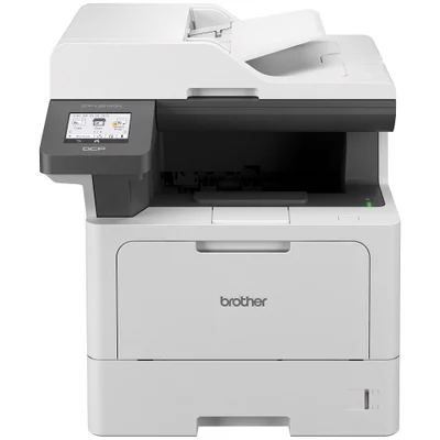 Impressora Multifuncional Brother Laser, Mono Duplex, Ethernet USB, 110V, Branco - Dcp-L5512dn
