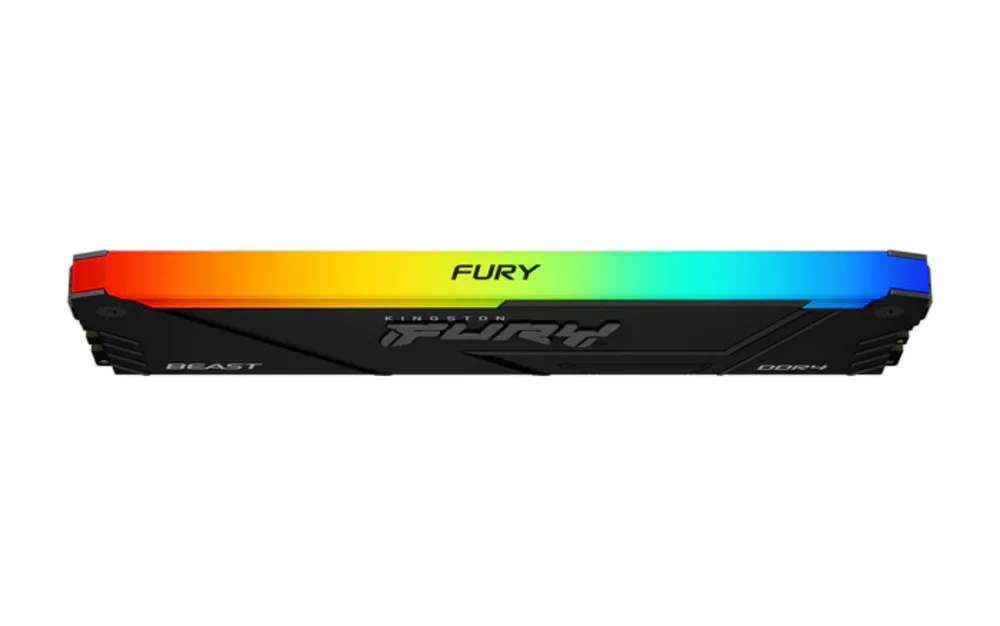 Imagem 3 de 5 do produto Memória Kingston Fury Beast, 8GB, 3200MHZ, DDR4, RGB, PRETO - KF432C16BB2A/8