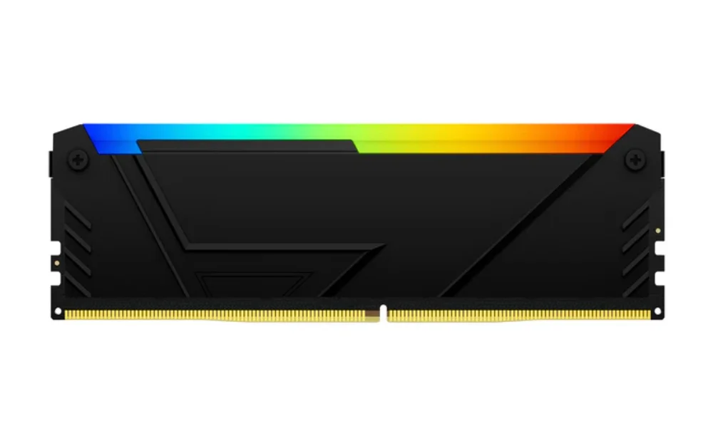 Imagem 4 de 5 do produto Memória Kingston Fury Beast, 8GB, 3200MHZ, DDR4, RGB, PRETO - KF432C16BB2A/8