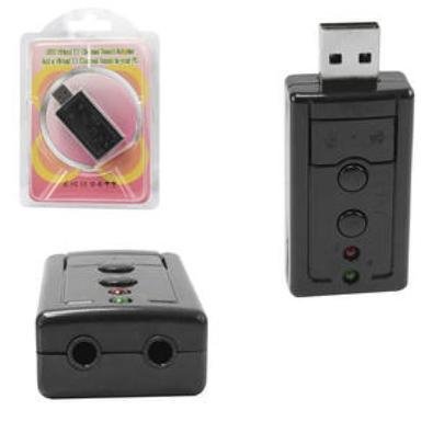 Placa De Som Empire, USB, 7.1, Virtual