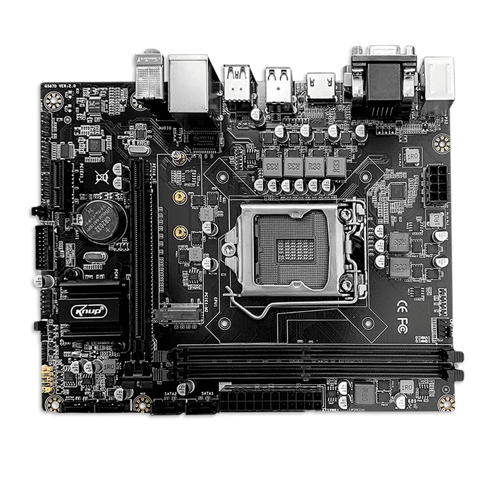 Placa Mãe Knup, LGA 1200, Chipset, Intel H510, DDR4, 10º E 11º Geração 7