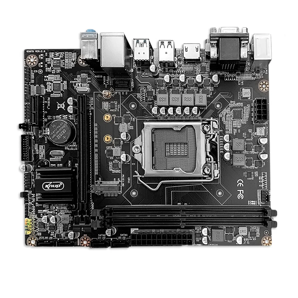 Imagem 5 de 5 do produto Placa Mãe Knup, LGA 1200, Chipset, Intel H510, DDR4, 10º E 11º Geração