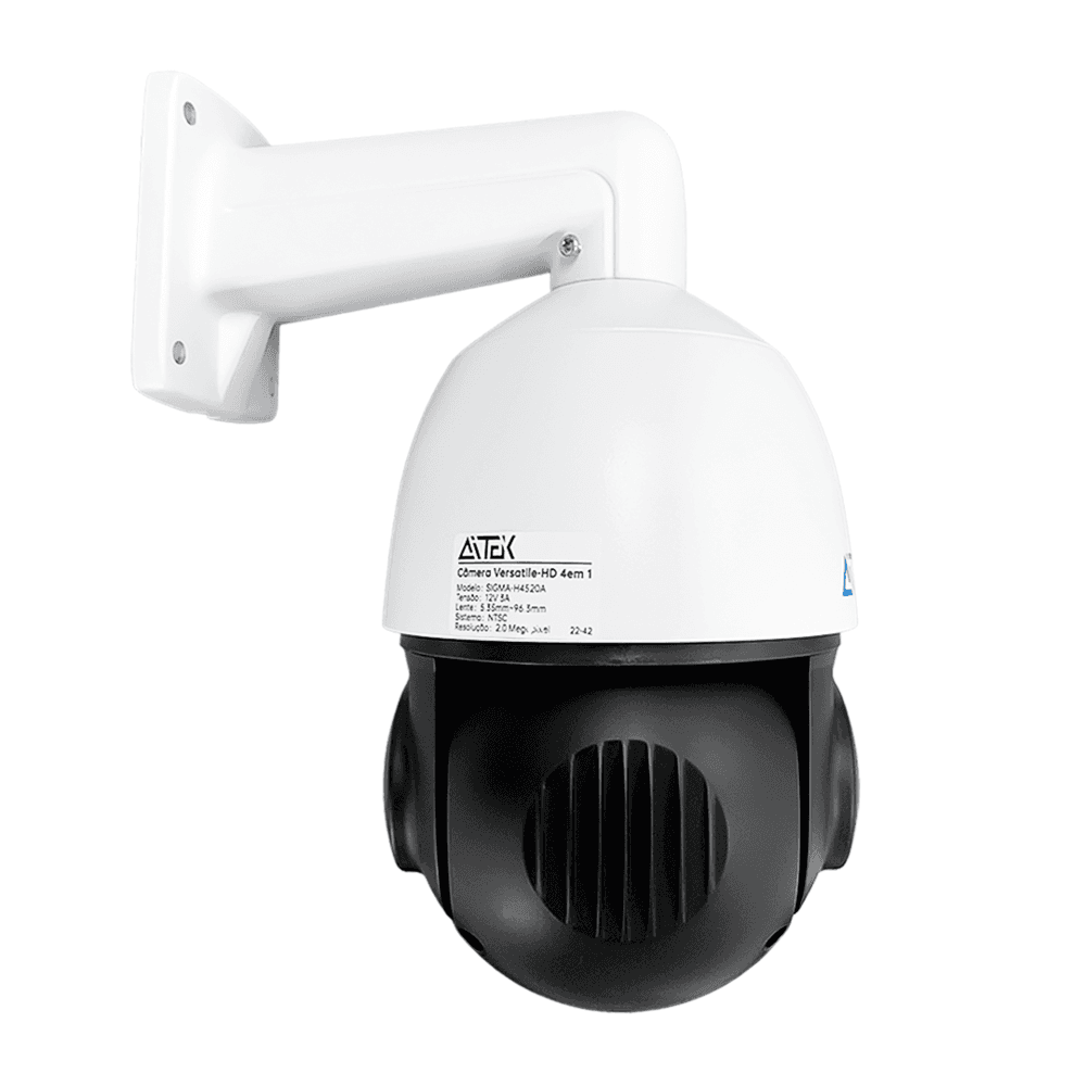 Câmera Speed Dome FULL HD Ip66, Prova D Água, Visão Noturna