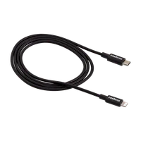 Cabo Intelbras USB-C - Lightning, 1,2m, PVC Preto - Eucl 12pp