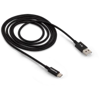 Cabo Intelbras USB-C, 1,5m, Nylon Preto - Euac 15np