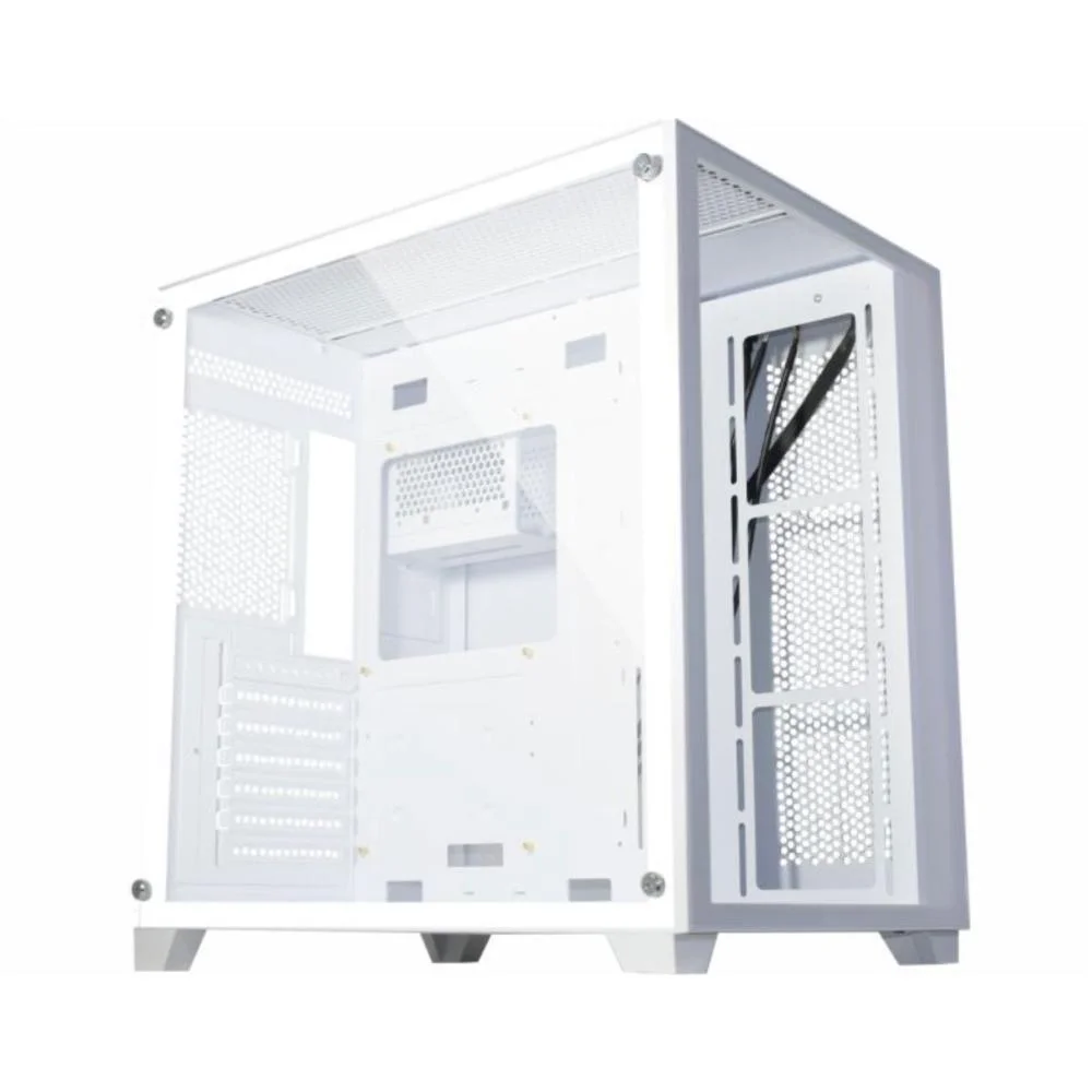 Gabinete Gamer K-mex Space Atx W2r4, Lateral E Frontal, Em Vidro Temperado, USB 3.0,ATX,Branco
